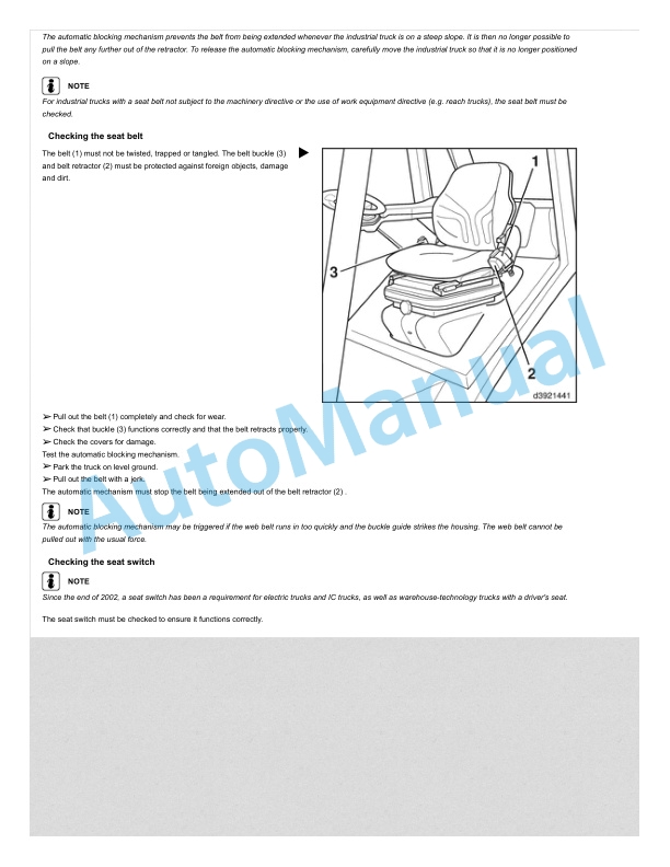 Alternative view of Linde 372-00 - L14, L16 Workshop Manuals SN 10.98 and up