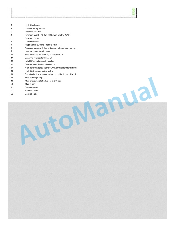 Linde 372-03 - L14, L14AP, L16, L16AP, L28AP Workshop Manuals SN W4X372A00001 and up 5 Linde 372-03 - L14, L14AP, L16, L16AP, L28AP Workshop Manuals SN W4X372A00001 and up - Image 5