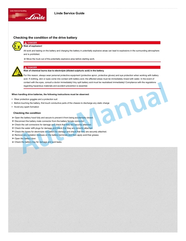 Linde 386-02 - E14 EX 3GD, E16 EX 3GD, E18 EX 3GD, E20 EX 3GD Operating Instructions SN 02.14 and up 5 Linde 386-02 - E14 EX 3GD, E16 EX 3GD, E18 EX 3GD, E20 EX 3GD Operating Instructions SN 02.14 and up - Image 5
