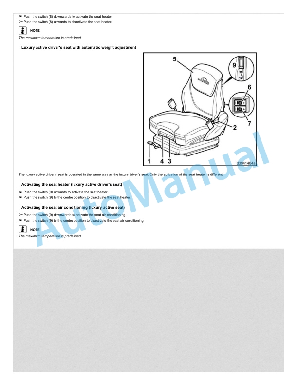 Linde 391-01 - H14D to H20T Operating Instructions SN 10.06 and up 5 Linde 391-01 - H14D to H20T Operating Instructions SN 10.06 and up - Image 5