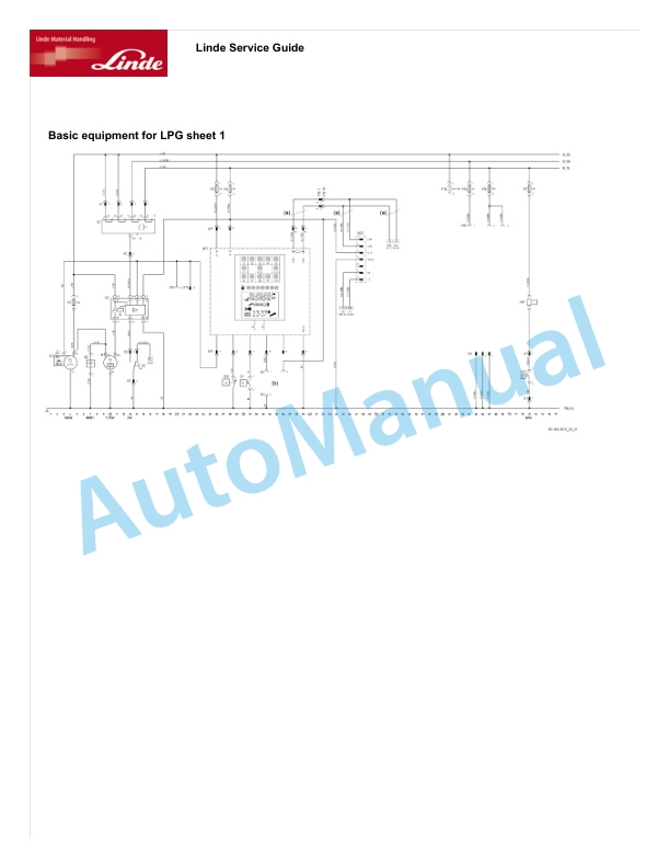 Linde 391-01 - H14D to H20T Workshop Manuals SN 10.06 and up 5 Linde 391-01 - H14D to H20T Workshop Manuals SN 10.06 and up - Image 5