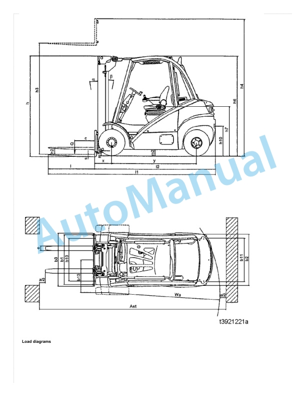 Linde 393-01 - H25D, H25T, H30D, H30T, H35D, H35T Operating Instructions SN 11.02 and up SN up to 12.12 5 Linde 393-01 - H25D, H25T, H30D, H30T, H35D, H35T Operating Instructions SN 11.02 and up SN up to 12.12 - Image 5