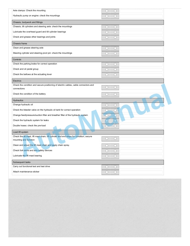 Linde 396-01 - H50D, H50T, H60D, H60T, H70D, H70T, H80D, H80T Operating Instructions SN 04.08 and up SN up to 02.14 3 Linde 396-01 - H50D, H50T, H60D, H60T, H70D, H70T, H80D, H80T Operating Instructions SN 04.08 and up SN up to 02.14 - Image 3