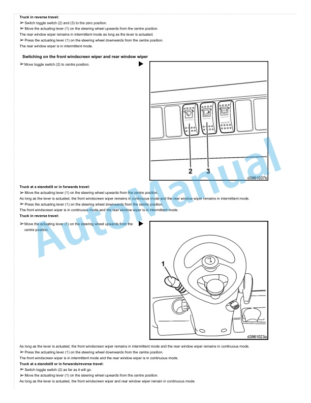 Linde 396-02 - H50D, H50T, H60D, H60T, H70D, H70T, H80D, H80T Operating Instructions SN 07.12 and up SN up to 03.16 3 Linde 396-02 - H50D, H50T, H60D, H60T, H70D, H70T, H80D, H80T Operating Instructions SN 07.12 and up SN up to 03.16 - Image 3