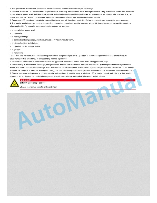 Linde 396-03 - H50D to H80T Production site Aschaffenburg Operating Instructions SN 03.16 and up 3 Linde 396-03 - H50D to H80T Production site Aschaffenburg Operating Instructions SN 03.16 and up - Image 3