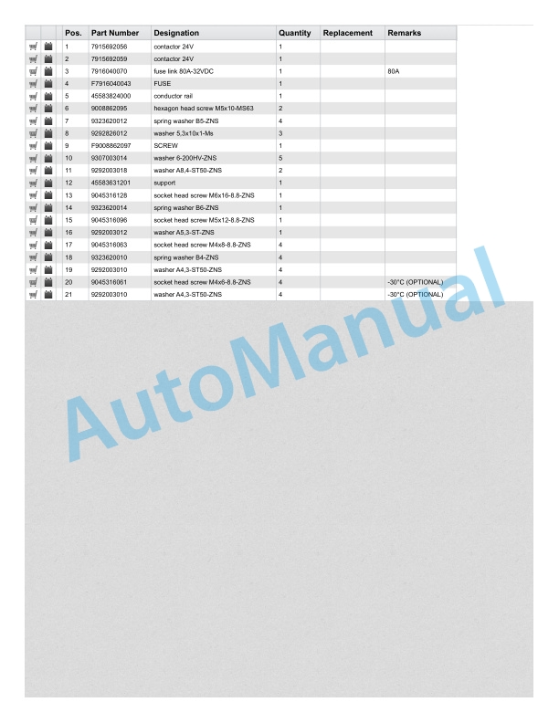Linde 4558-01 - T14 Spare Parts Manual SN F24558H00001 and up 3 Linde 4558-01 - T14 Spare Parts Manual SN F24558H00001 and up - Image 3