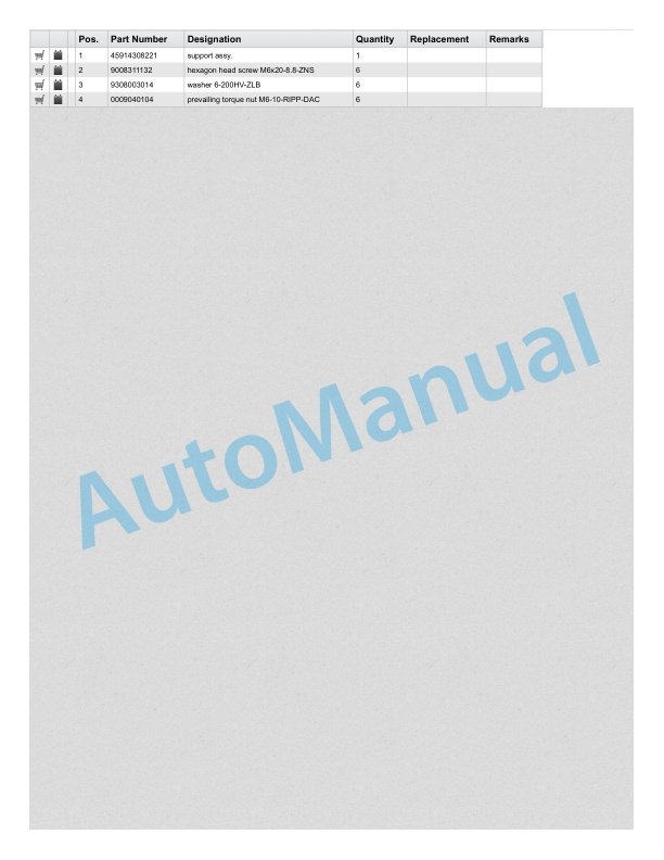 Linde 4587-01 - N20CB, N25C, N25CB Spare Parts Manual SN F24587V00001 and up 4 Linde 4587-01 - N20CB, N25C, N25CB Spare Parts Manual SN F24587V00001 and up - Image 4