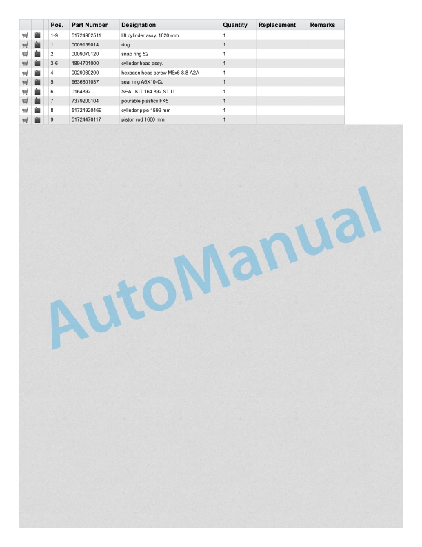 Linde 5224-01 - A Spare Parts Manual SN 615224Y00001 and up 5 Linde 5224-01 - A Spare Parts Manual SN 615224Y00001 and up - Image 5