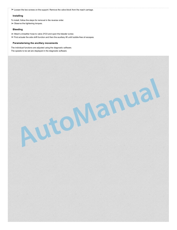 Linde 5224-01 - A Workshop Manuals SN 615224Y00001 and up 5 Linde 5224-01 - A Workshop Manuals SN 615224Y00001 and up - Image 5