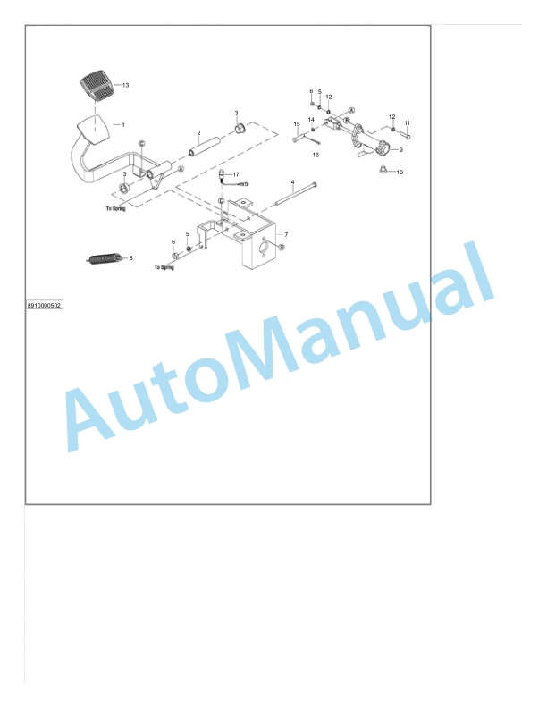 Linde 8910-01 - P50A, P60A Spare Parts Manual SN 10.19 and up 3 Linde 8910-01 - P50A, P60A Spare Parts Manual SN 10.19 and up - Image 3