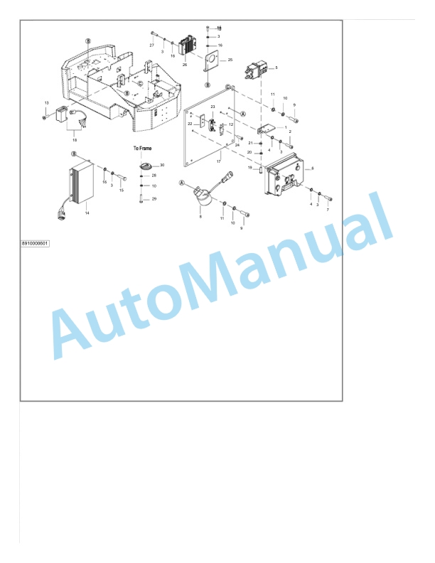 Linde 8910-01 - P50A, P60A Spare Parts Manual SN 10.19 and up 5 Linde 8910-01 - P50A, P60A Spare Parts Manual SN 10.19 and up - Image 5