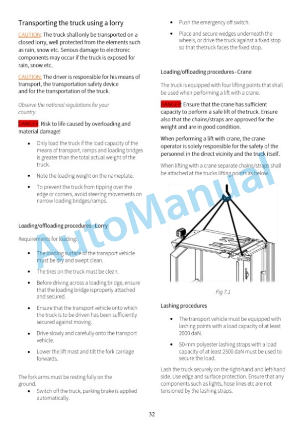Linde 8917-01 - E10 Operating Instructions 2 Linde 8917-01 - E10 Operating Instructions-2