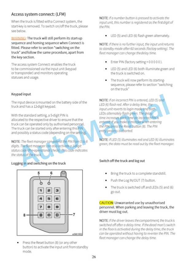 Linde 8917-01 - E10 Operating Instructions 5 Linde 8917-01 - E10 Operating Instructions-5
