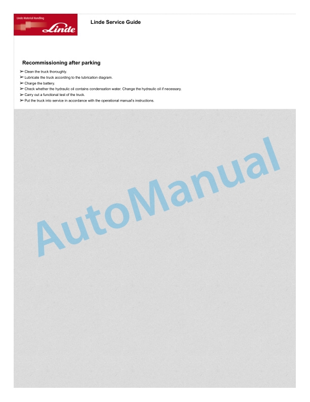 Linde 8918-01 - MT12C, MT15C Production site Xiamen Operating Instructions SN CT8918M00001 and up 4 Linde 8918-01 - MT12C, MT15C Production site Xiamen Operating Instructions SN CT8918M00001 and up - Image 4