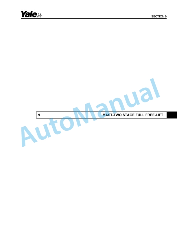 Yale A839 ERC35-40-45-55HG Parts Manual 524166802 3 Yale A839 ERC35-40-45-55HG Parts Manual 524166802 - Image 3