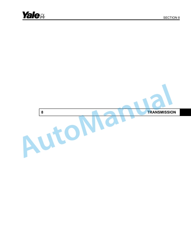 Yale A909 GDP80-90VX, GDP80VX9 Parts Manual 550000864 ITA 3 Yale A909 GDP80-90VX, GDP80VX9 Parts Manual 550000864 ITA - Image 3