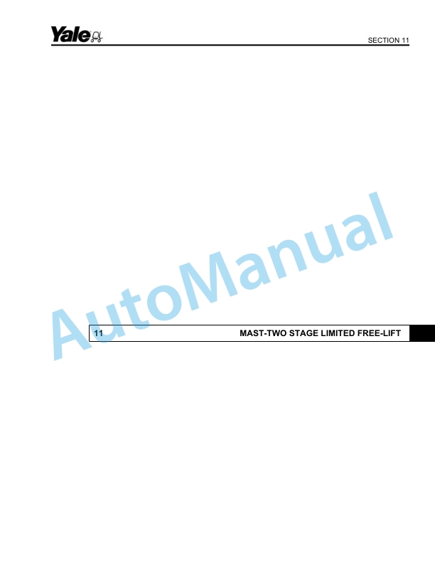 Yale A974 GLP20LX, GLP25LX, GDP20LX, GDP25LX Parts Manual 550038064 4 Yale A974 GLP20LX, GLP25LX, GDP20LX, GDP25LX Parts Manual 550038064 - Image 4