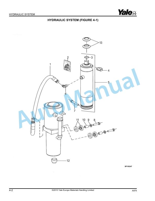 Yale A979 MP20XV Parts Manual 524279490 5 Yale A979 MP20XV Parts Manual 524279490 - Image 5