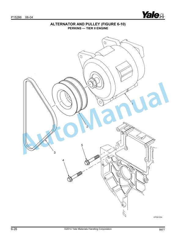 Yale B877 GDP300-360EB Parts Manual 524149353 2 Yale B877 GDP300-360EB Parts Manual 524149353 - Image 2