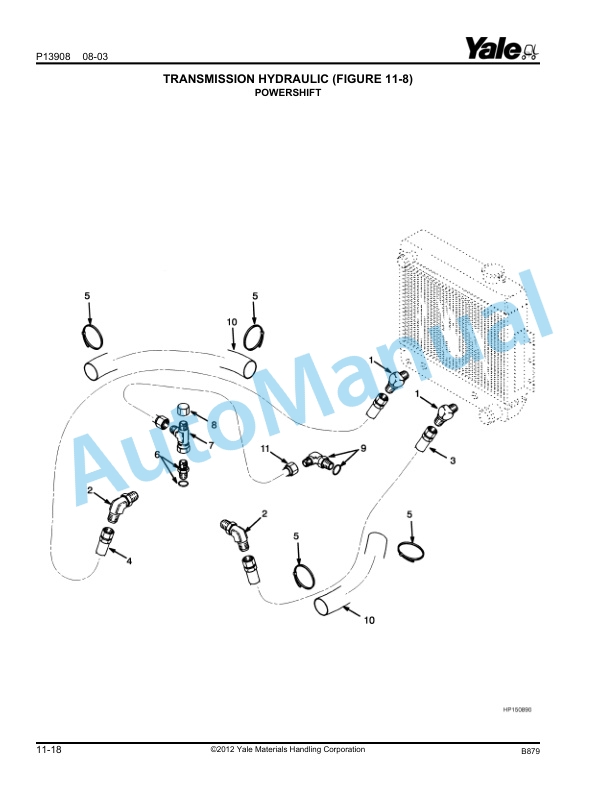 Yale B879 GC-GDC-GLC135-155CA Parts Manual 524208290 4 Yale B879 GC-GDC-GLC135-155CA Parts Manual 524208290 - Image 4
