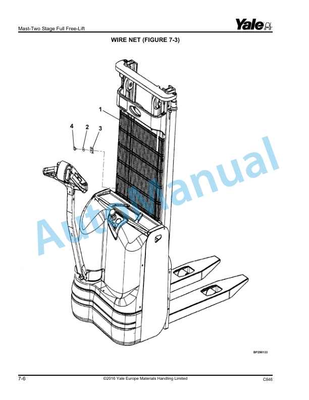 Yale C846 MS10 AC, MS12 AC Parts Manual 524301697 4 Yale C846 MS10 AC, MS12 AC Parts Manual 524301697 - Image 4