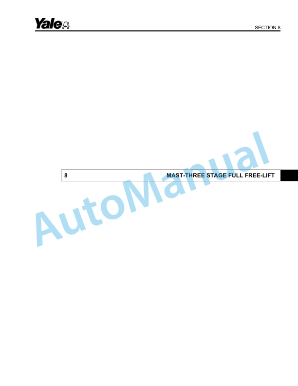 Yale C847 MS12X, MS15X Parts Manual 524329956 5 Yale C847 MS12X, MS15X Parts Manual 524329956 - Image 5