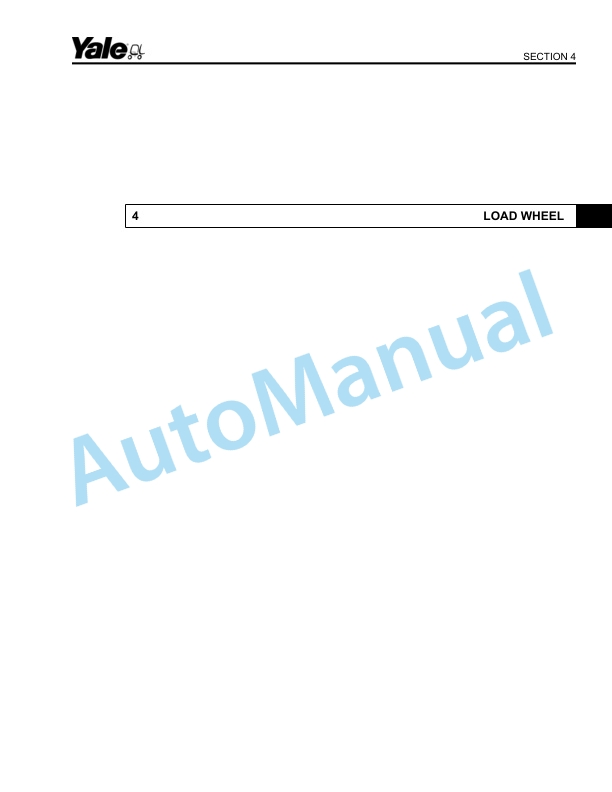 Yale C852 MS14, MS16 Parts Manual 524336822 2 Yale C852 MS14, MS16 Parts Manual 524336822 - Image 2