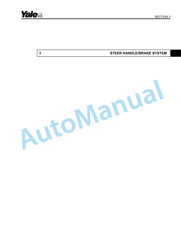 Yale C896 MPE060-F Parts Manual 550091287 2 Yale C896 MPE060-F Parts Manual 550091287 - Image 2