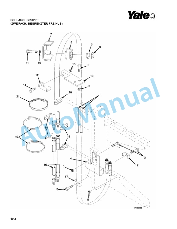 Yale D216 ERP20-30ALF Parts Manual 524183104 DE 5 Yale D216 ERP20-30ALF Parts Manual 524183104 DE - Image 5