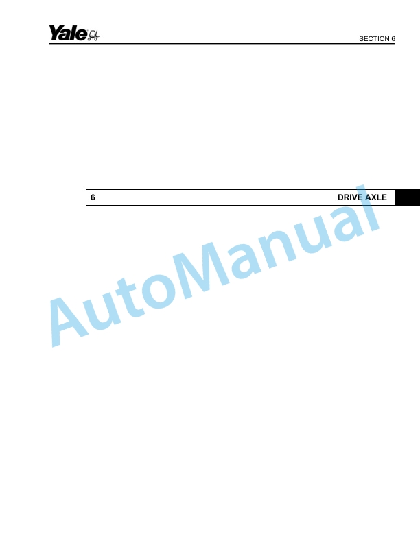 Yale D809 GLC030-035VX, GLC040SVX Parts Manual 550108484 2 Yale D809 GLC030-035VX, GLC040SVX Parts Manual 550108484 - Image 2