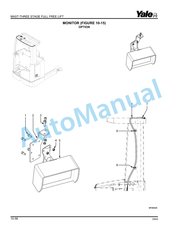 Yale D849 MR14, MR16, MR16HD, MR16N, MR20, MR20HD, MR25 Parts Manual 550066256 3 Yale D849 MR14, MR16, MR16HD, MR16N, MR20, MR20HD, MR25 Parts Manual 550066256 - Image 3