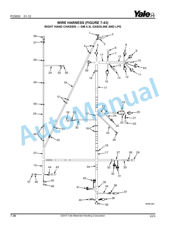 Yale E879 GC-GLC-GDC135VX-155VX Parts Manual 550048575 2 Yale E879 GC-GLC-GDC135VX-155VX Parts Manual 550048575 - Image 2