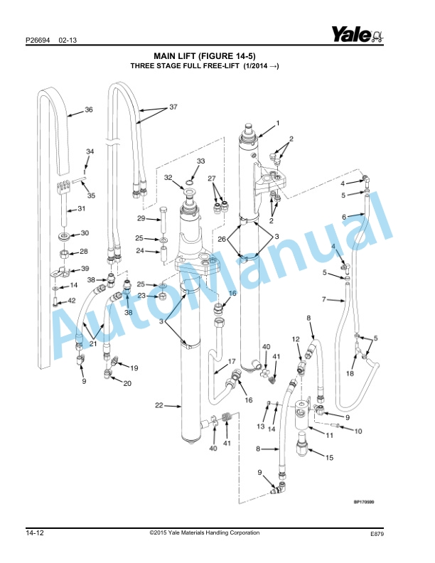 Yale E879 GC-GLC-GDC135VX-155VX Parts Manual 550048575 5 Yale E879 GC-GLC-GDC135VX-155VX Parts Manual 550048575 - Image 5