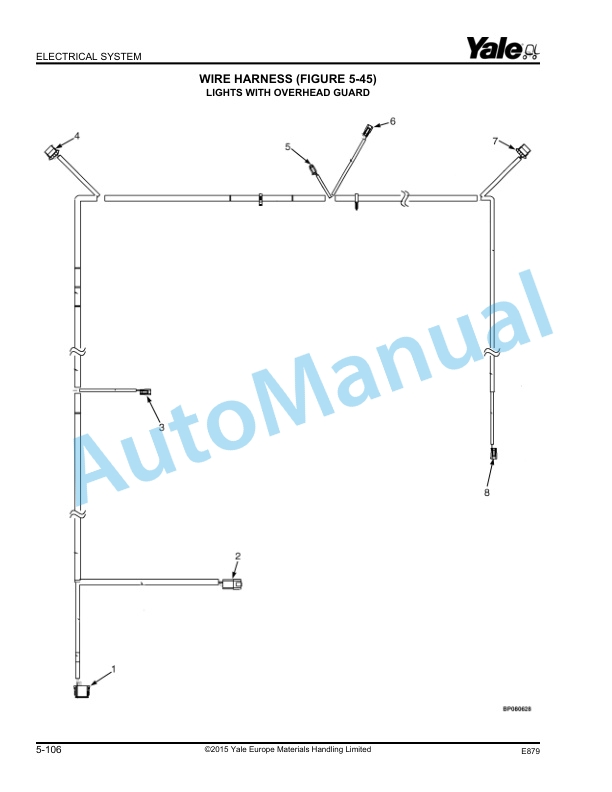 Yale E879 GLC-GDC60-70VX Parts Manual 550048578 2 Yale E879 GLC-GDC60-70VX Parts Manual 550048578 - Image 2