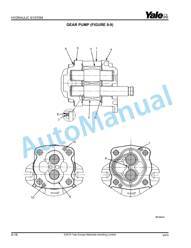 Yale E879 GLC-GDC60-70VX Parts Manual 550048578 3 Yale E879 GLC-GDC60-70VX Parts Manual 550048578 - Image 3