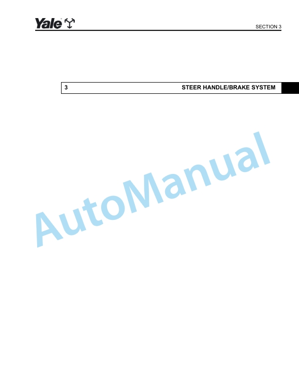 Yale E896 MPE060-G Parts Manual 550184721 2 Yale E896 MPE060-G Parts Manual 550184721 - Image 2