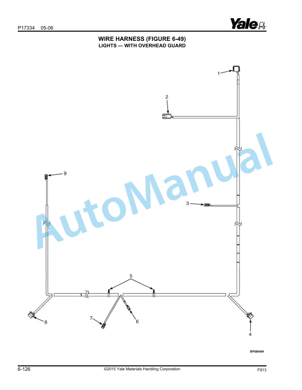 Yale F813 GP-GDP-GLP080VX, 090VX, 100VX, 110VX, 120VX Veracitor Parts Manual 524271539 2 Yale F813 GP-GDP-GLP080VX, 090VX, 100VX, 110VX, 120VX Veracitor Parts Manual 524271539 - Image 2