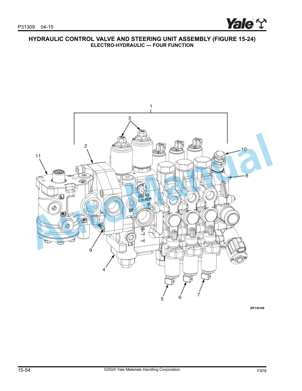 Yale F878 GP-GLP-GDP135-155VX Parts Manual 550131829 5 Yale F878 GP-GLP-GDP135-155VX Parts Manual 550131829 - Image 5