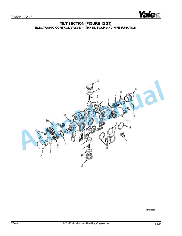 Yale F879 GC-GLC-GDC135VX-155VX Parts Manual 550068786 4 Yale F879 GC-GLC-GDC135VX-155VX Parts Manual 550068786 - Image 4