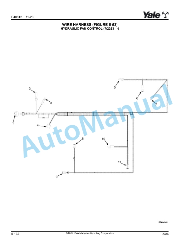 Yale G879 GC135VX, GC155VX Parts Manual 550256270 2 Yale G879 GC135VX, GC155VX Parts Manual 550256270 - Image 2