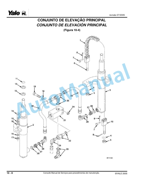 Yale GP-GTP-GDP 050-055-060 RL-TL Parts Manual 00DP00920 ITA 5 Yale GP-GTP-GDP 050-055-060 RL-TL Parts Manual 00DP00920 ITA-5