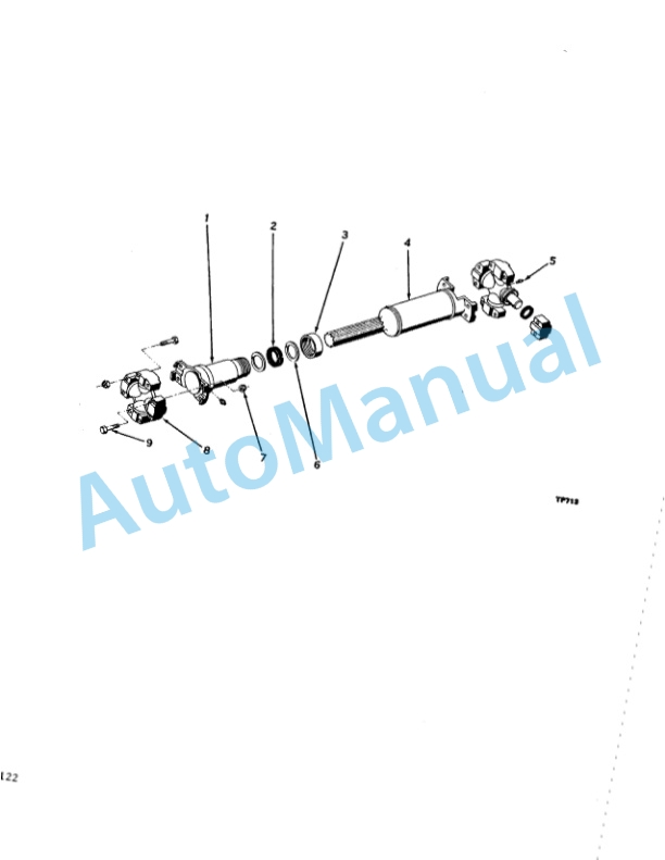 Yale TB083 O-K 1700-1900 Loader Parts Manual 2022971 3 Yale TB083 O-K 1700-1900 Loader Parts Manual 2022971-3
