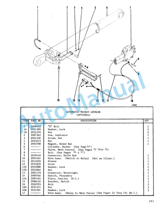 Yale TB087 O-K 1700-1900 Loader Parts Manual 2022989 3 Yale TB087 O-K 1700-1900 Loader Parts Manual 2022989-3