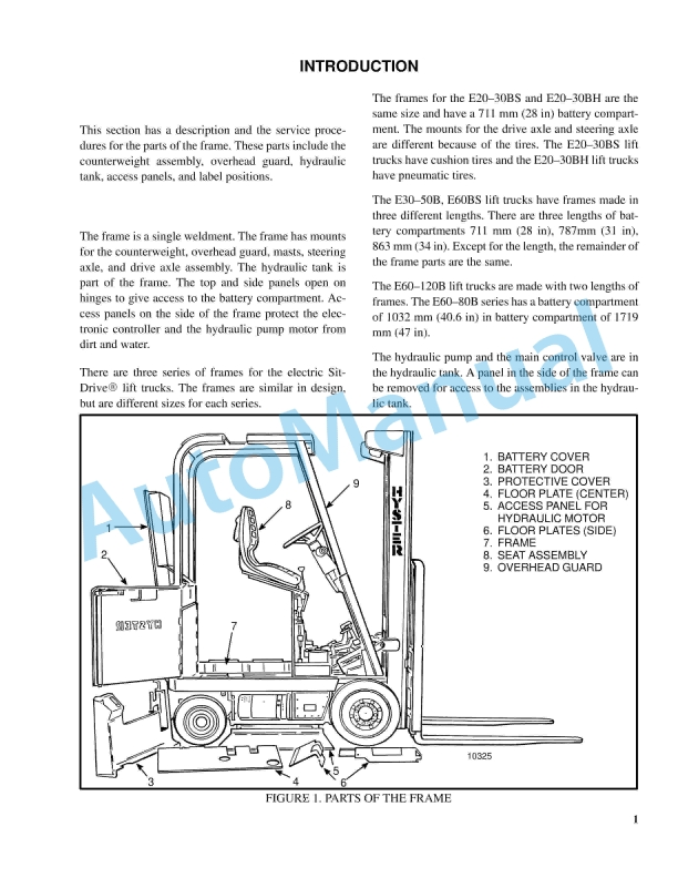 Hyster B114 (E20-30BS) Parts Manual