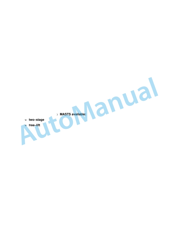 Hyster B168 (J40-60XL) Service Manual 5 Hyster B168 (J40-60XL) Service Manual - Image 5