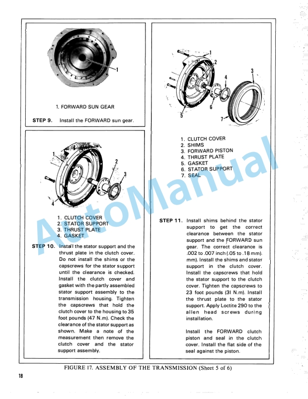 Alternative view of Hyster C004 (S3.00-5.50E) Service Manual