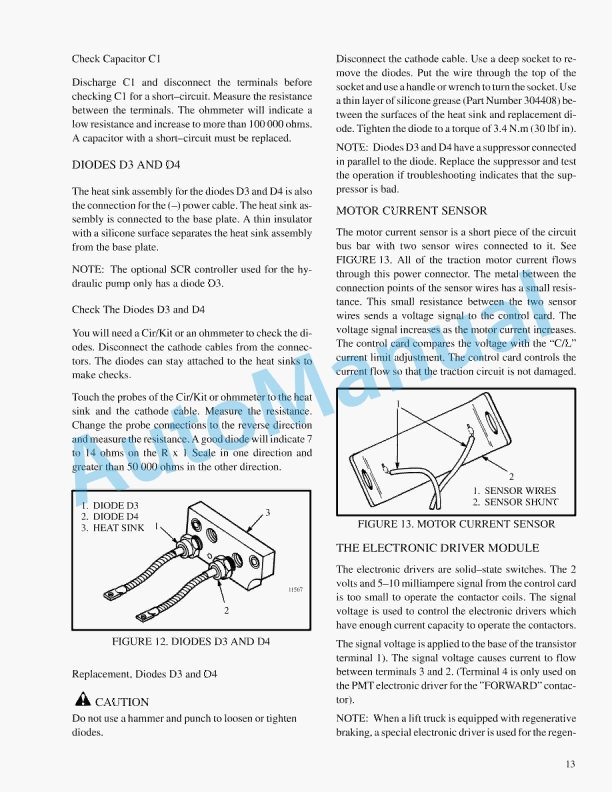 Hyster C114 (EJ1.25-1.75XL) Service Manual 5 Hyster C114 (EJ1.25-1.75XL) Service Manual - Image 5