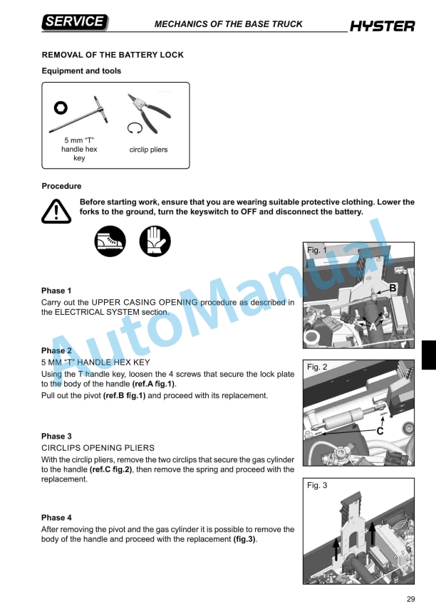 Hyster C450 (RS1.6N) Service Manual 5 Hyster C450 (RS1.6N) Service Manual - Image 5