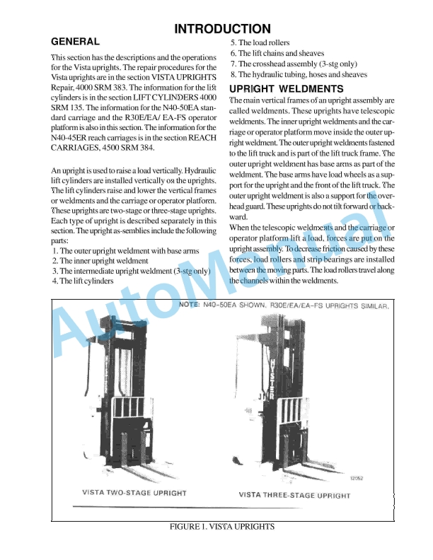 Hyster D118 (R30EEAEF R35E) Service Manual 5 Hyster D118 (R30EEAEF R35E) Service Manual - Image 5