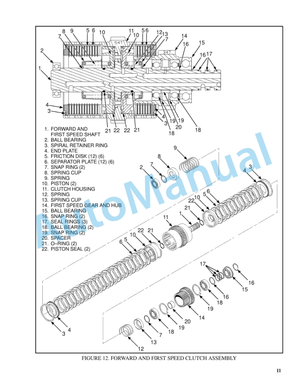 Hyster E007 (H8.00-12.00XL) Service Manual 2 Hyster E007 (H8.00-12.00XL) Service Manual - Image 2